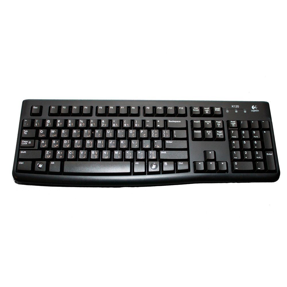 Inexpensive Wired Logitech Keyboard (K120) | Desktop Masters
